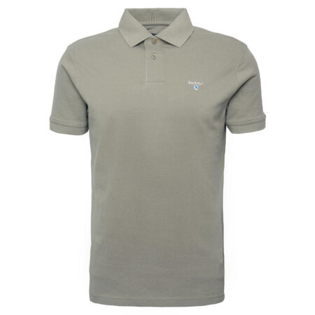 Heren Polo Sports Dusty Green | Barbour