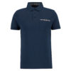 Heren Polo Tailored Premium Corpatch Navy | Barbour