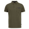 Heren Polo Tailored Premium Corpatch Olive | Barbour
