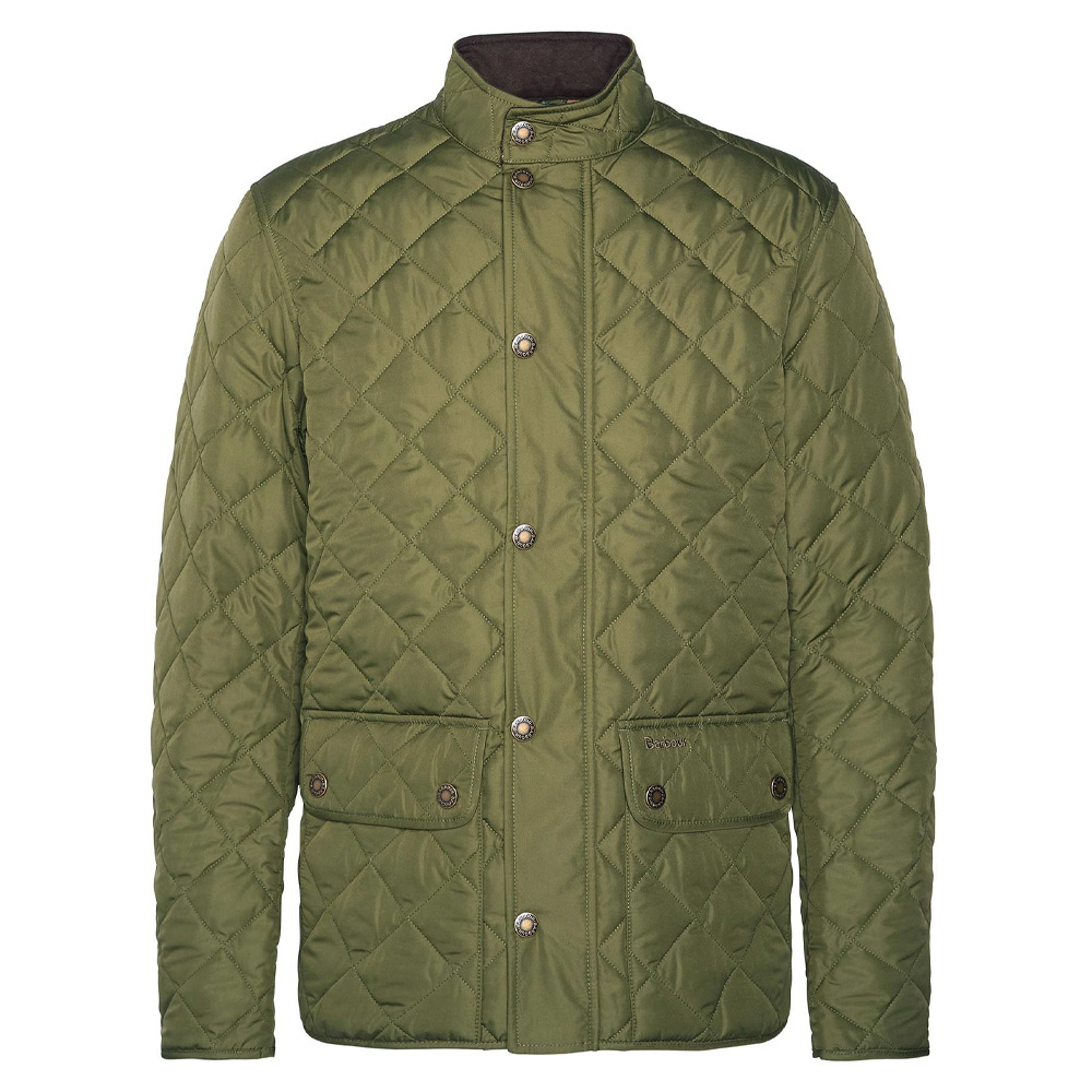 Heren Quilt Lowerdale Dk Moss/Dres | Barbour