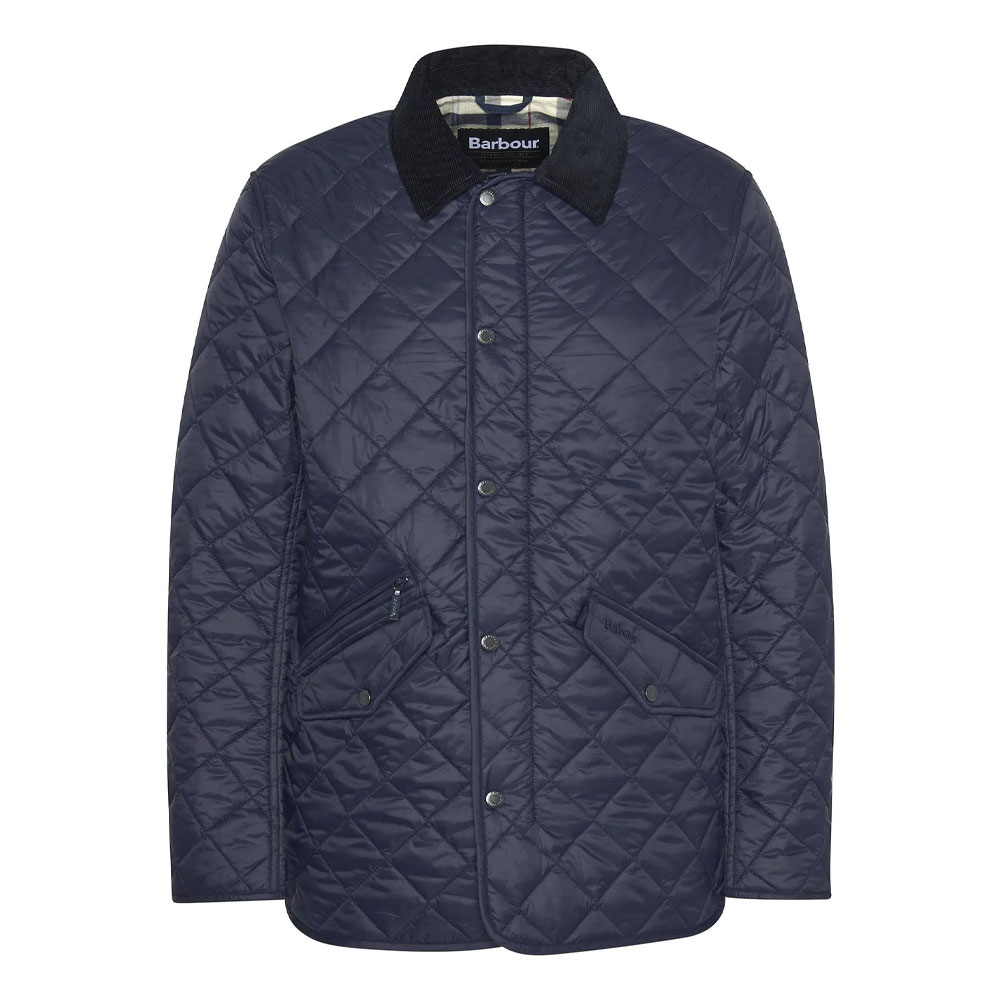 Heren Quilt Modern Chelsea Navy | Barbour