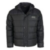 Heren Quilt Peak Baffle black | Barbour International