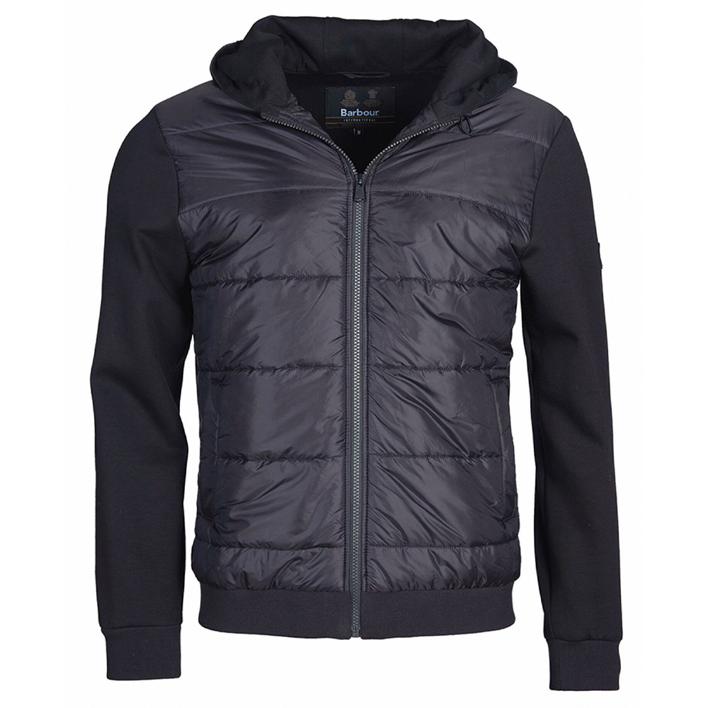 Heren Quilt Track Jacketed Sweat | Barbour International