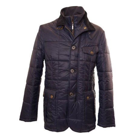 Heren Quilt jas Roxbury Navy | Barbour