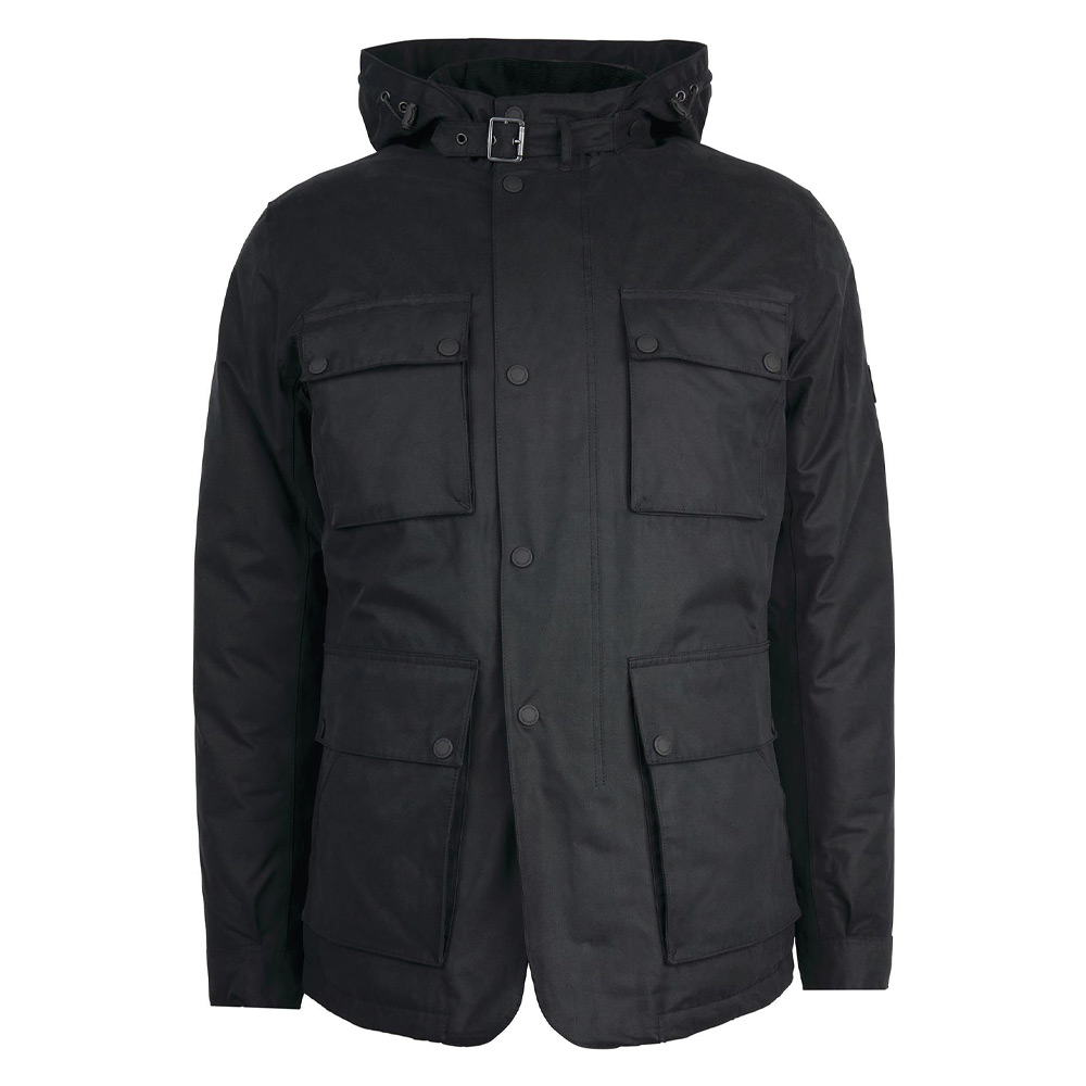 Heren Regenjas Handle Black | Barbour International