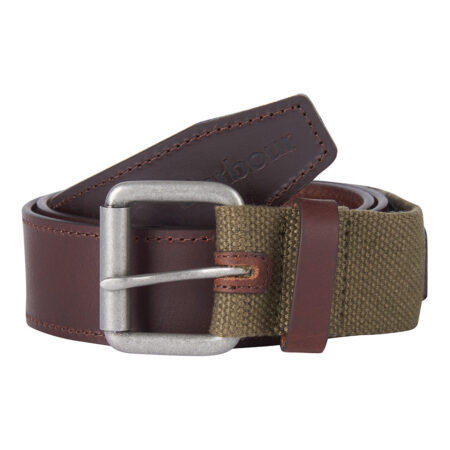 Heren Riem Webbing Leather | Barbour