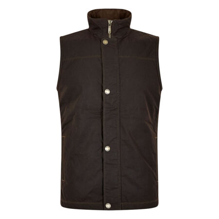 Heren Wax Bodywarmer Mayfly Java | Dubarry