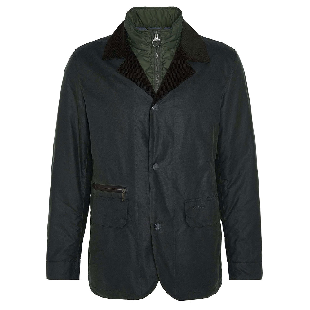Heren Waxjas Craster Sage | Barbour