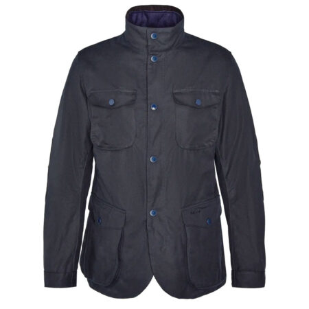 Heren Waxjas Ogston Navy | Barbour