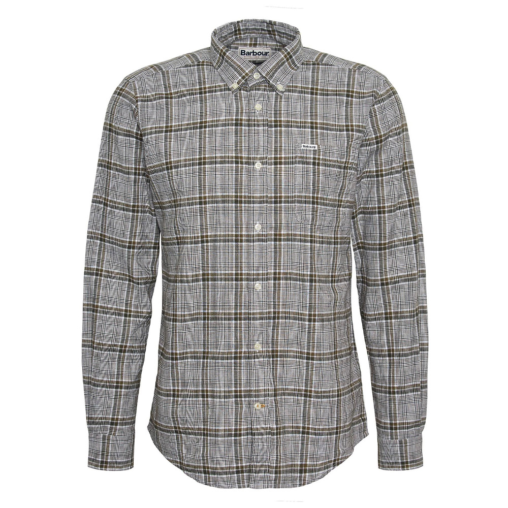 Heren blouse Coalridge Olive | Barbour