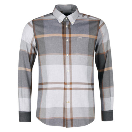 Heren blouse Dunoon taillored Greystone | Barbour