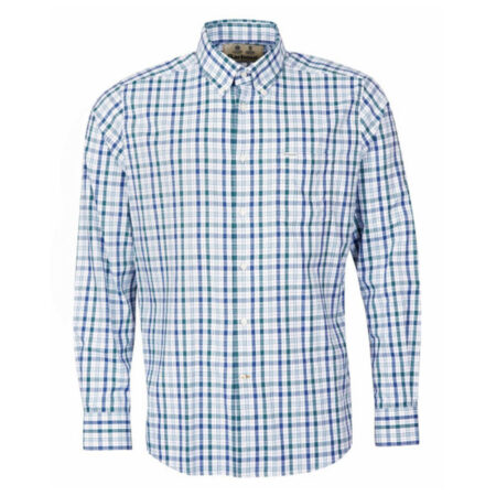 Heren blouse Hallhill Performance Green | Barbour