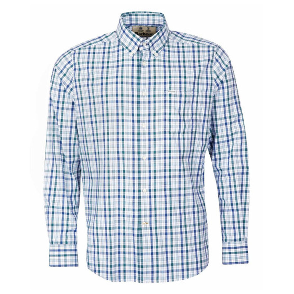 Heren blouse Hallhill Performance Green | Barbour