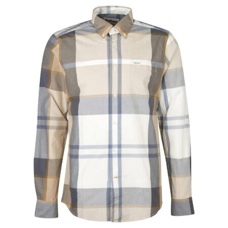 Heren blouse Harris Tailored Amble Sand | Barbour