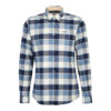 Heren blouse Valley taillored blue | Barbour