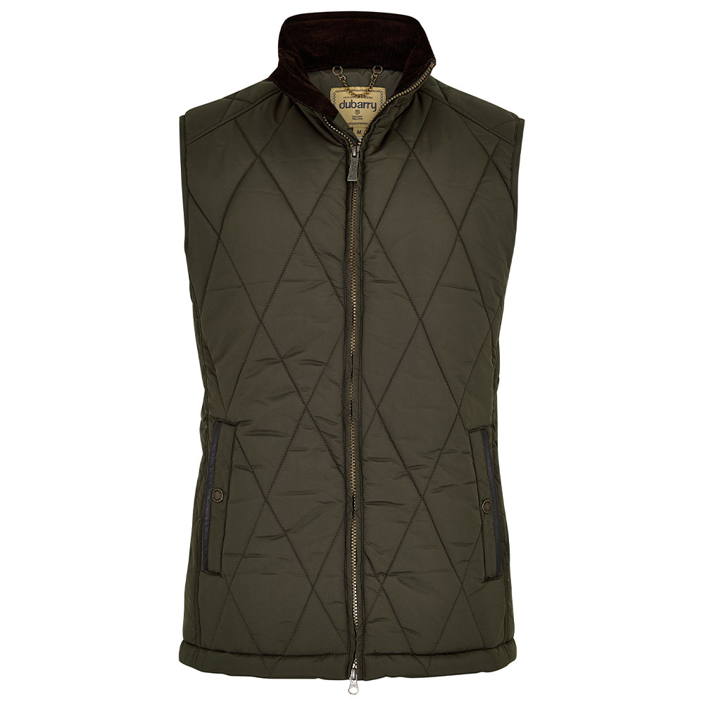 Heren bodywarmer Colamber Olive | Dubarry