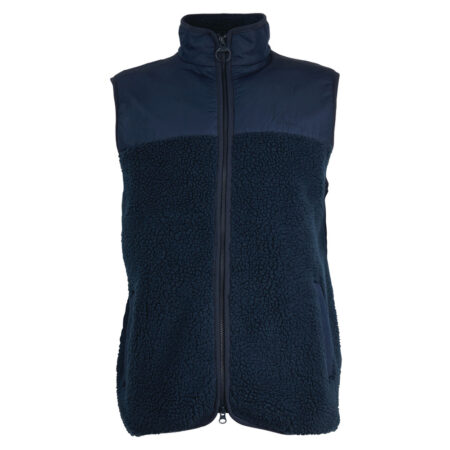 Heren bodywarmer Fleece Newlan Navy | Barbour