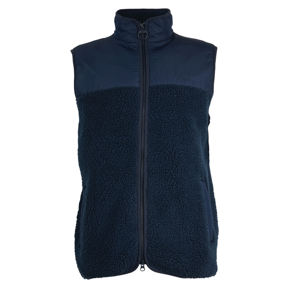 Heren bodywarmer Fleece Newlan Navy | Barbour
