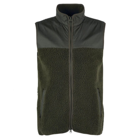 Heren bodywarmer Fleece Newlan Olive | Barbour