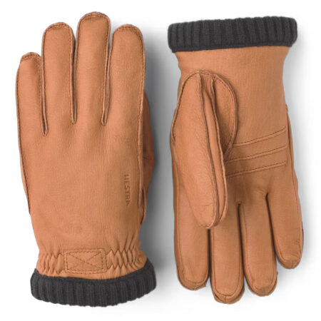 Heren handschoen Deerskin Primaloft Rib cork | Hestra