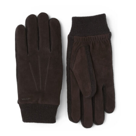 Heren handschoen Geoffrey espresso | Hestra