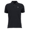 Heren polo Tartan Pique Black/ Modern | Barbour