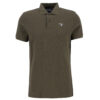 Heren polo Tartan Pique Olive | Barbour