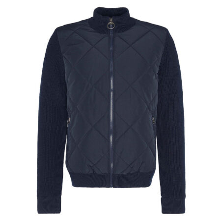 Heren vest Newland Zip Through Navy | Barbour