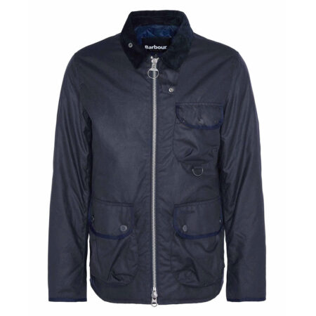 Heren waxjas Angler Navy | Barbour