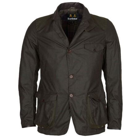 Heren waxjas Beacon Olive | Barbour
