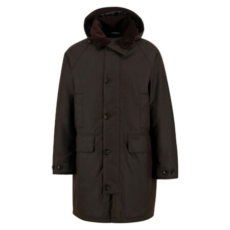 Heren waxjas Beaudale Dark Brown | Barbour