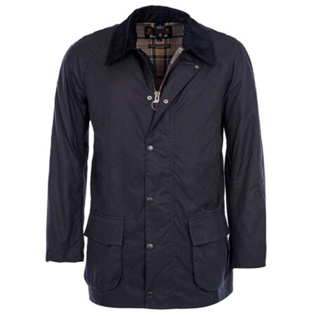 Heren waxjas Bristol Zwart | Barbour