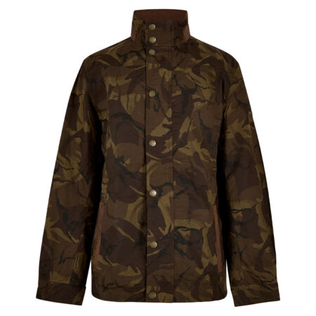 Heren waxjas Carrickfergus LTD Brown Camo | Dubarry