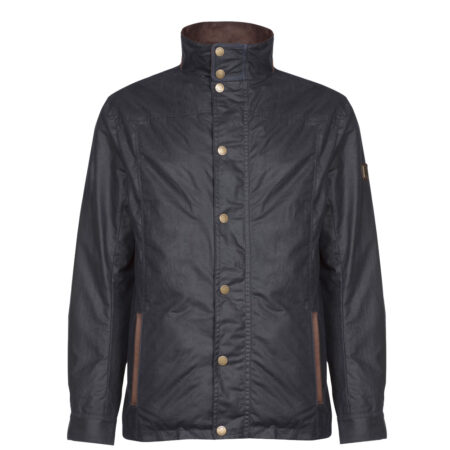 Heren waxjas Carrickfergus navy | Dubarry