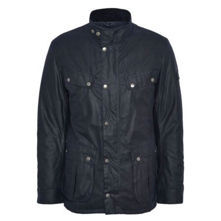 Heren waxjas Duke navy | Barbour International
