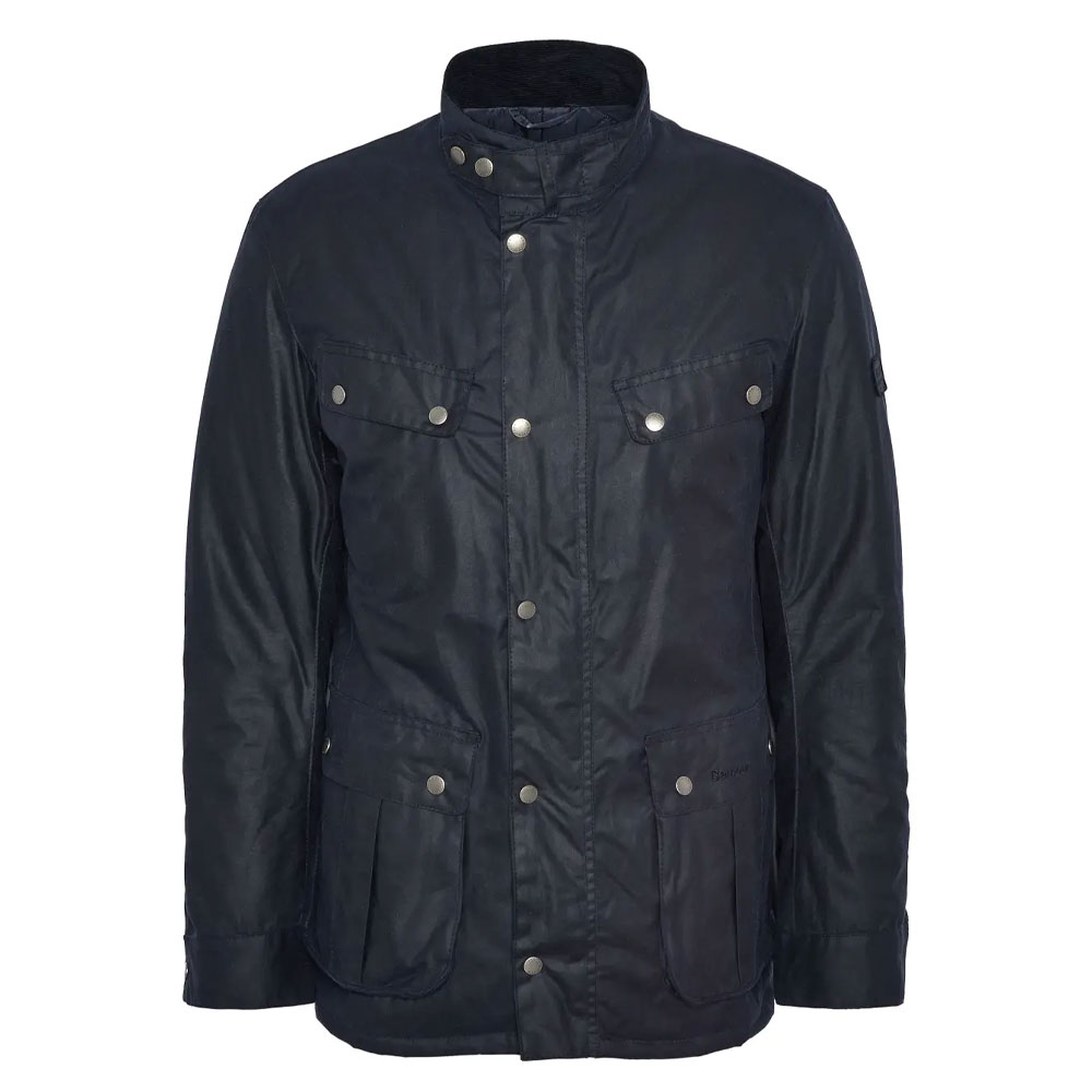 Heren waxjas Duke navy | Barbour International