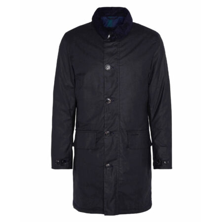 Heren waxjas Mac Black | Barbour