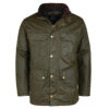 Heren waxjas Malcolm Olive | Barbour