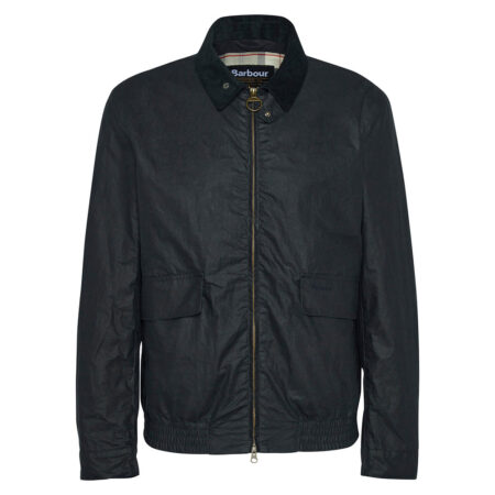 Heren waxjas Newbury lightweight Royal navy | Barbour