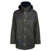 Heren waxjas Ollerton Olive | Barbour