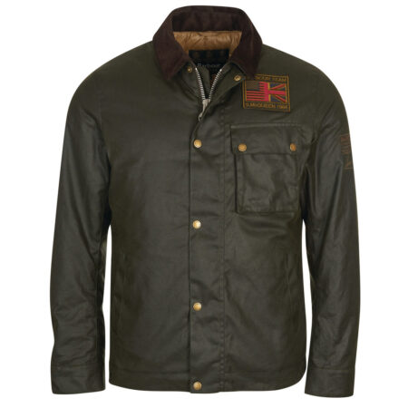 Heren waxjas Workers Sage | Barbour International