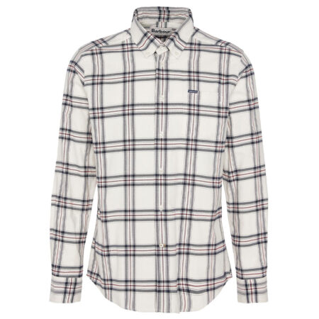 Herenblouse Bromley Whisper White | Barbour