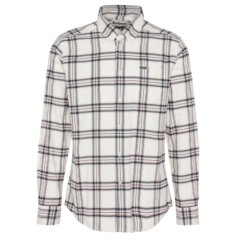 Herenblouse Bromley Whisper White | Barbour