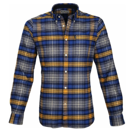 Herenblouse Endsleigh Highland Check Mustard | Barbour