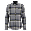 Herenblouse Folley Light Grey Marl Tailored fit | Barbour