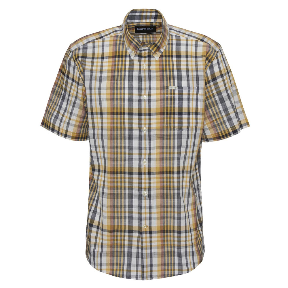 Herenblouse Hartley Ochre | Barbour