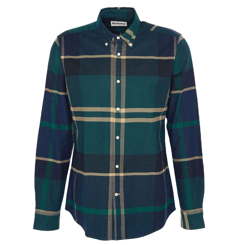 Herenblouse Iceloch Green Loch Tailored fit | Barbour