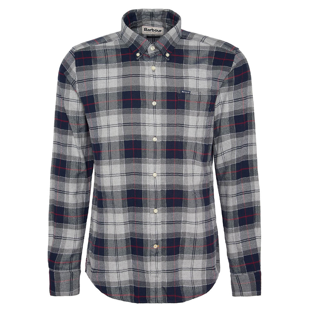 Herenblouse Kyeloch Blue Granite Tailored fit | Barbour