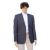 Herencolbert Ruit Donkerblauw 48-54 | Bostonian