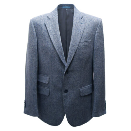 Herencolbert visgraat blauw mt 56 - 62 | Bostonian